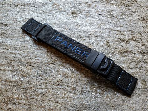 deplyoment buckle panerai|panerai velcro dive strap.